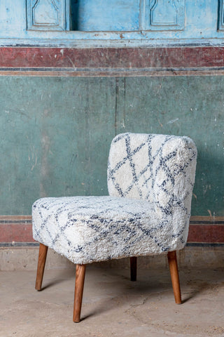 Classic Kilim Rug Printed Vintage Armchair | Birch&Yarn