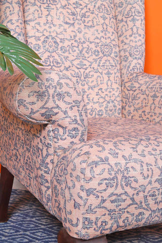 Royal Persian Maharaja Traditional Armchair -102 | Birch&Yarn