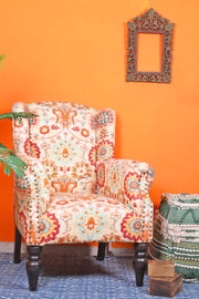 Royal Persian Maharaja Traditional Armchair - 101 | Birch&Yarn